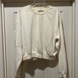 Double Zero M Soft Cropped Sweatshirt